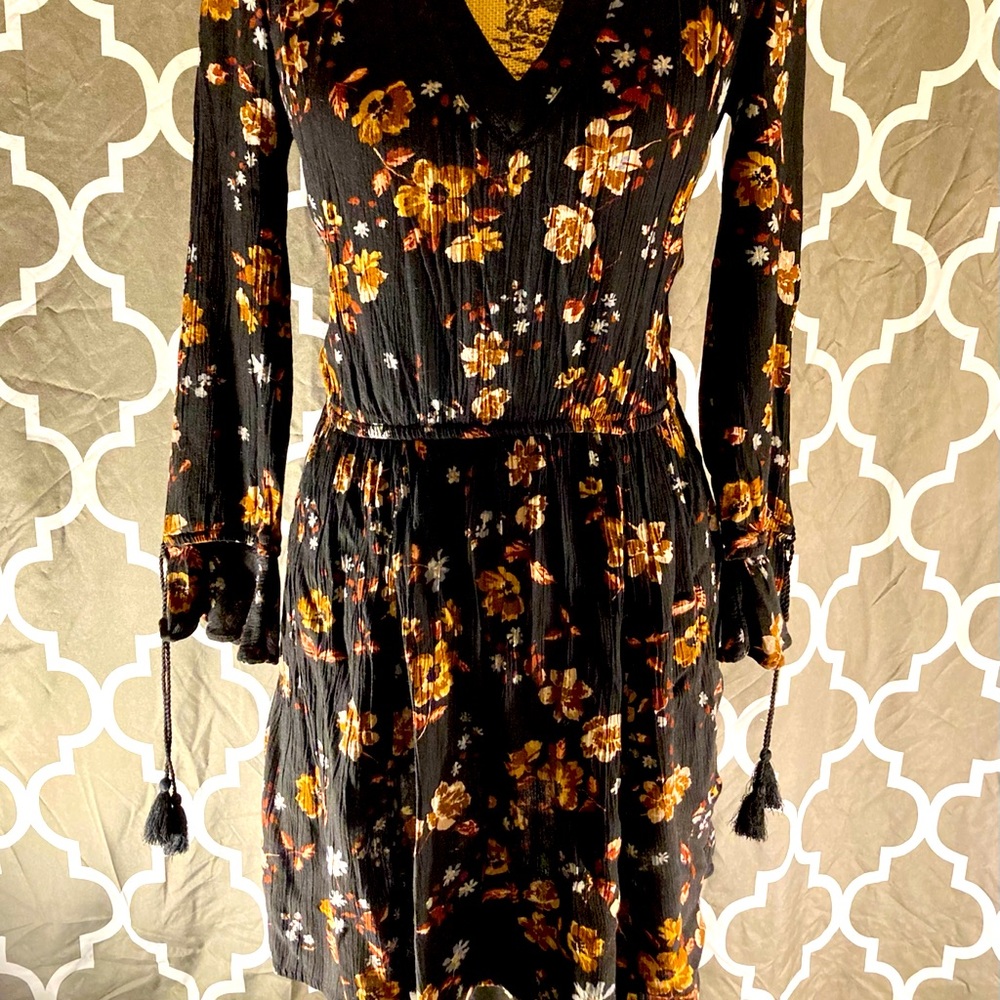 American Eagle long sleeve floral dress..